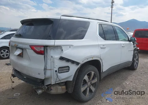 2021 Chevrolet Traverse Awd Lt Leather из США, поврежденный, VIN 1GNEVHKW1MJ213554